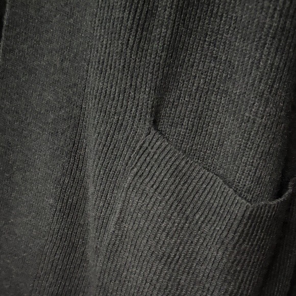 GAP Factory Women's Dark Green Open Front Cardigan - Picture 5 of 5